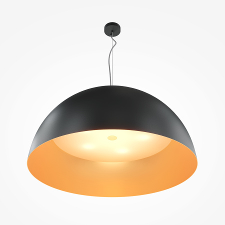 Подвесной светильник 5*E27 60Вт Черный и Золото IP20 Dome MOD169PL-05GB1 Maytoni