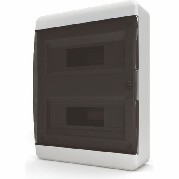 Щит навесной ЩРН-П 24 модулей черная крышка IP41 BNK 40-24-1 Tekfor