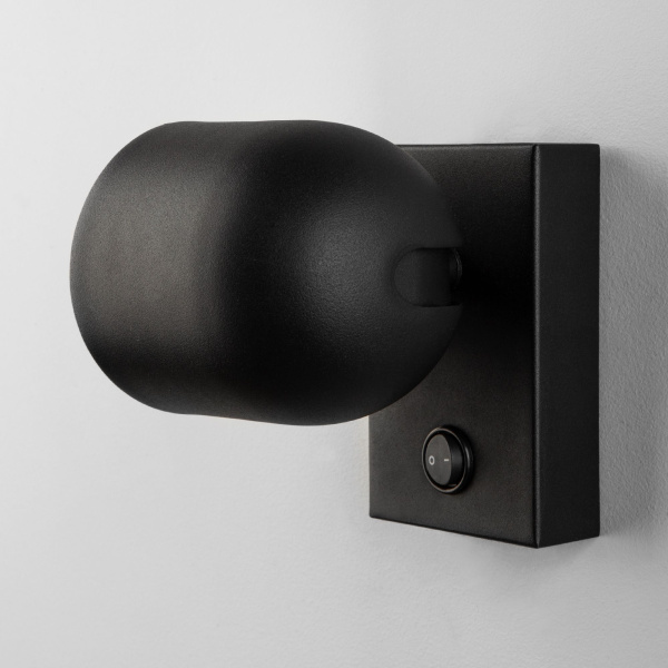 Светильник настенный MRL 1009 Ogma GU10 SW черный Elektrostandard