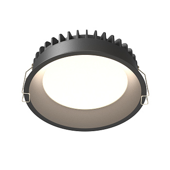 Встраиваемый светильник LED 18Вт Черный IP44 Downlight DL055-18W3-4-6K-B Technical Maytoni