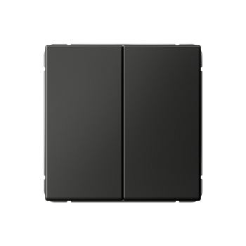 ARTGALLERY 2-клавишный ВЫКЛЮЧАТЕЛЬ, сх.5, 10АХ, механизм, БАЗАЛЬТ Systeme Electric