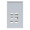 Щит этажный 6 кв, без слабот, отс, (1010х650х160) IP31 PROxima EKF
