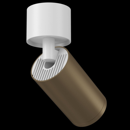 Потолочный светильник 1*GU10 10Вт Белый и Бронза матовая IP20 FOCUS S C050CL-1WBZ Technical