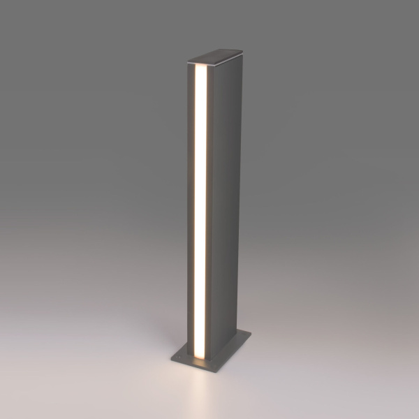 Ландшафтный светодиодный светильник 12Вт 4000К серый IP54 Flat (a053317) Elektrostandard