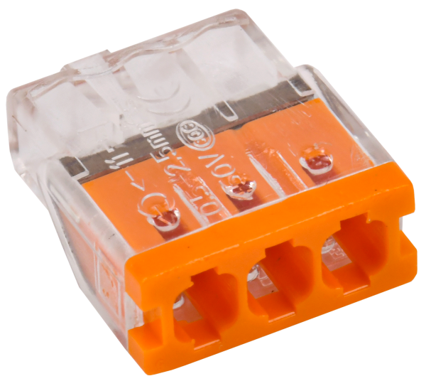 Строительно-монтажная клемма СМК 772-203 компактная IEK