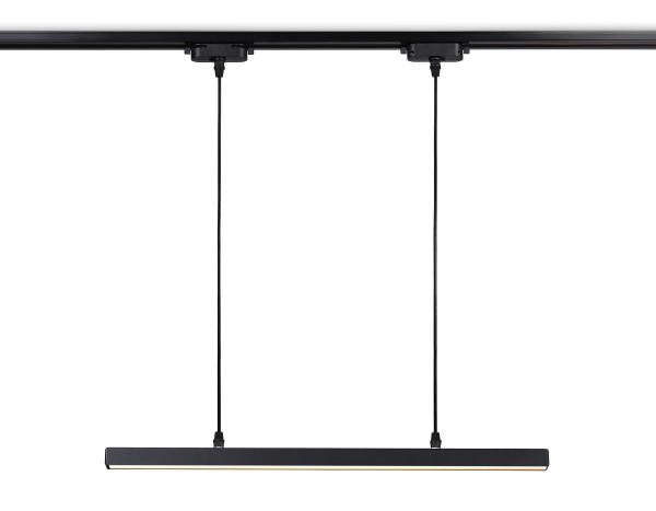 Светильник светодиодный трековый GL6785 BK черный LED 24W 3000K 600*22*1025 Ambrella Light