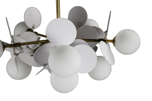 Люстра FLORET ZRS.01201.10 70Вт G9 IP20 Бронза Zortes