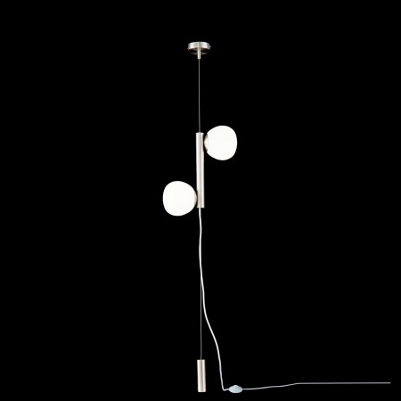 Торшер 2*E14 40Вт Никель IP20 Erich MOD221FL-01N Maytoni