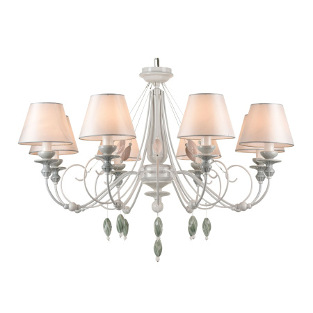 Люстра 8*E14 40Вт Жемчужный белый IP20 Adelia ARM540-08-W Maytoni