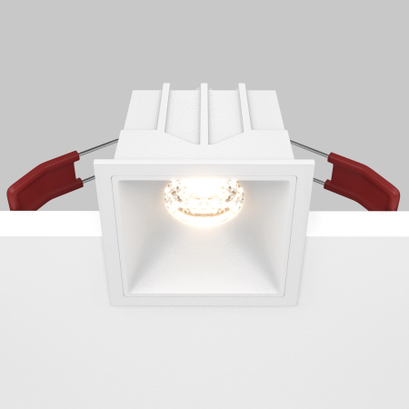 Встраиваемый светильник LED 10Вт Белый IP20 Downlight DL043-01-10W3K-SQ-W Technical Maytoni