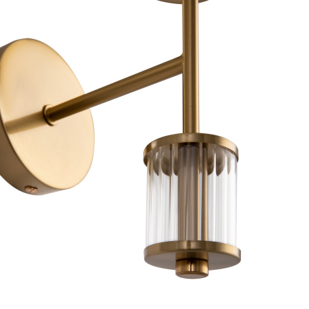 Настенный светильник (бра) 1*E27 60Вт Латунь IP20 Bolas FR5185WL-01BS Freya