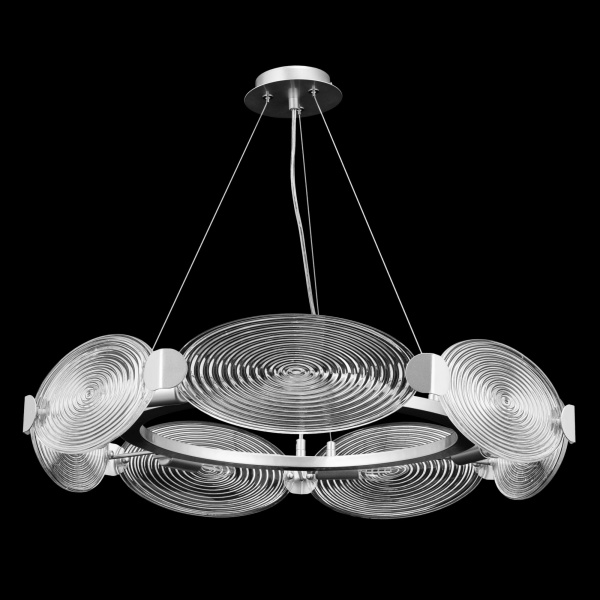 Подвесной светильник 7*E14 40Вт Серебро IP20 Houston MOD022PL-07S Maytoni