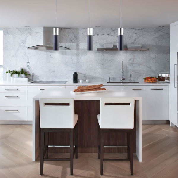 Подвесной светильник хром IP20 (50135/1 LED хром / черный) Eurosvet