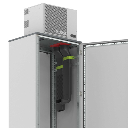 Адаптер воздуховода для потолочного кондиционера 3000-4000 Вт, RAL7035 DKC