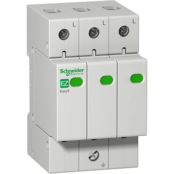 Устройство защиты от импульсных перенапряжений УЗИП 3п 400В АС 45кА EASY 9 Schneider Electric