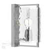 Бра E27 1*60W ELEGANTE хром/прозрачный/стекло ODEON LIGHT