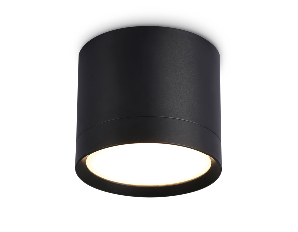 Накладной точечный светильник GX53 TN5351 BK черный GX53 D82*70 Ambrella Light