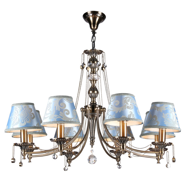 Люстра 8*E14 40Вт Бронза IP20 Vals RC098-PL-08-R Maytoni