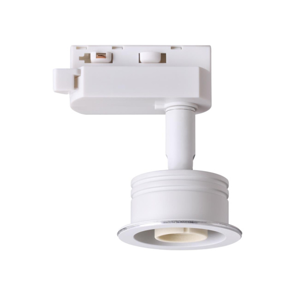 Корпус трековый однофазный IP20 GU10 50W 220V UNIT белый NOVOTECH