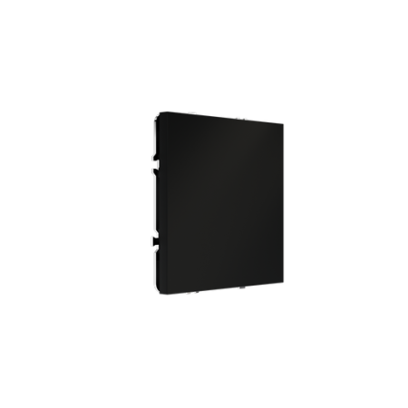 Заглушка Voltum S70 с суппортом, (черный матовый)