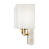 Настенный светильник (бра) 2*E14 60Вт Латунь IP20 Bianco Z030WL-02BS Maytoni