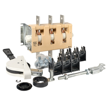 Выключатель-разъединитель ВР32У-39A31240-R 630А, 1 направ, с д/г камерами, с передней смещённой рукояткой MAXima EKF