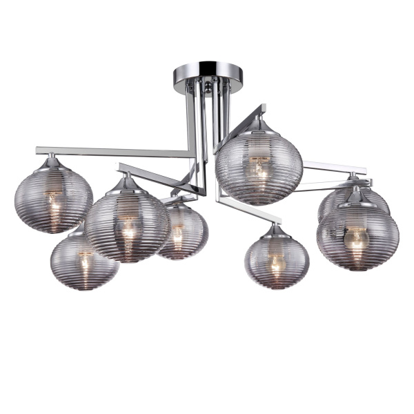 Люстра 8*E27 60Вт Хром IP20 Dolores FR5047PL-08CH Freya