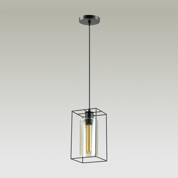 Подвес E27 1*60W 220V ELLIOT черный LUMION