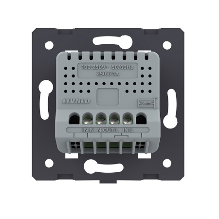 Бесконтактный выключатель, сухой контакт, цвет золотой (механизм) Livolo