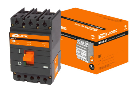 Выключатель автоматический ВА МОД ВА88-35 3П 63А 35кА TDM