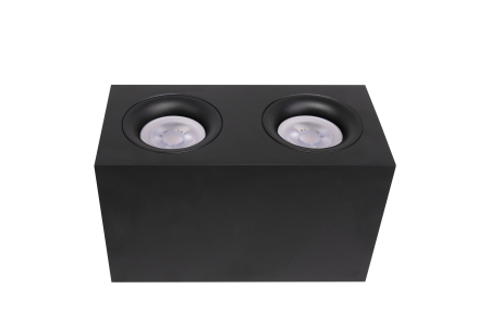 Потолочный светильник 2*GU10 50Вт Черный IP20 Ceiling & Wall C013CL-02B Technical Maytoni