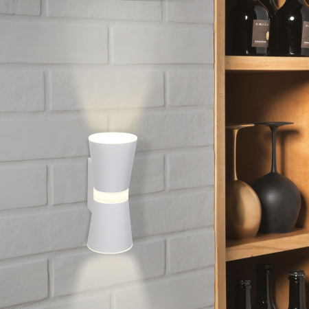 Настенный светодиодный светильник 12Вт 4200К белый IP20 Viare (a043954) Elektrostandard