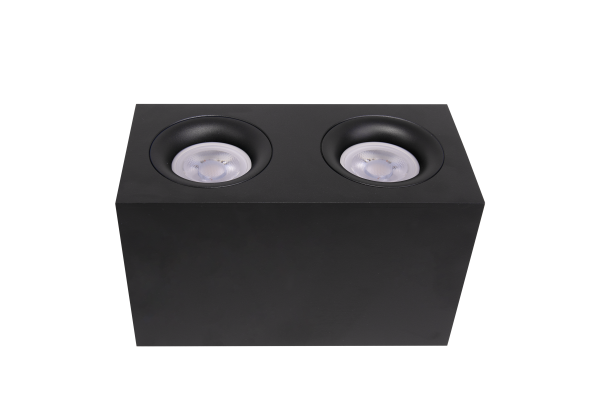 Потолочный светильник 2*GU10 50Вт Черный IP20 Ceiling & Wall C013CL-02B Technical Maytoni