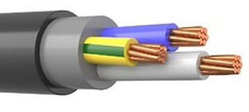 Кабель ППГнг(А)-HF 3х25,0 мк (N,PE) - 0,66 кВ