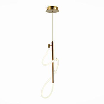 Светильник подвесной Латунь/Белый LED 1*16Вт 4000К SL6102.303.16 ST LUCE