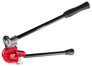 Трубогиб "ЭКСПЕРТ" для точной гибки труб из мягкой меди, алюминия, тонкостенной стали под углом до 180град,3/8" ЗУБР