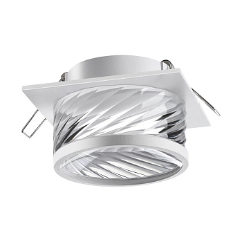 Св-к встр.IP20 GU10 9W 220V GEM белый D NOVOTECH