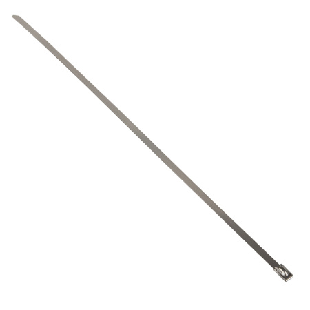 Хомут AISI 304 из нержавеющей стали, 4,6x290 (10 шт) FlexLock PROxima EKF