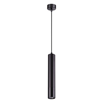 Накл.св-к,длина провода 1м IP20 GU10 50W 220V PIPE черный NOVOTECH