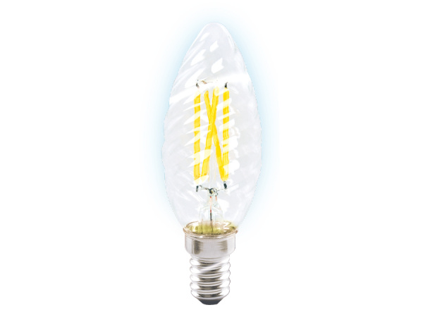 Светодиодная лампа Лампа Filament LED C35 6W E14 6400K (50W) 220-240V Ambrella Light