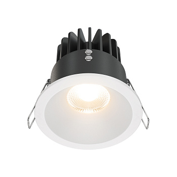 Встраиваемый светильник LED 12Вт Белый IP65 Downlight DL034-L12W3K-D-W Technical Maytoni