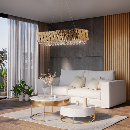 Подвесной светильник 4*E14 40Вт Латунь IP20 Artistico MOD017PL-04BS Maytoni