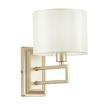 Светильник настенный Матовое золото/Белый E14 1*40Вт SLE105801-01 EVOLUCE