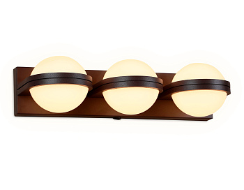 Настенный светодиодный светильник с выключателем FW560/3 SCF кофе песок LED 3000K 15W 370*80*138 Ambrella Light