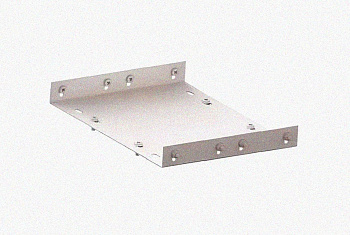 Соединитель лотковый замковый СЛЗ-500х100х1,5 УТ1,5, горячее цинкование, S1,5