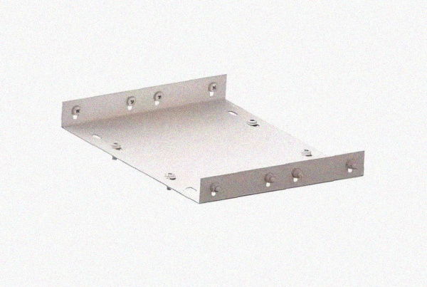 Соединитель лотковый замковый СЛЗ-200х80х1,0 УТ1,5, горячее цинкование, S1,0