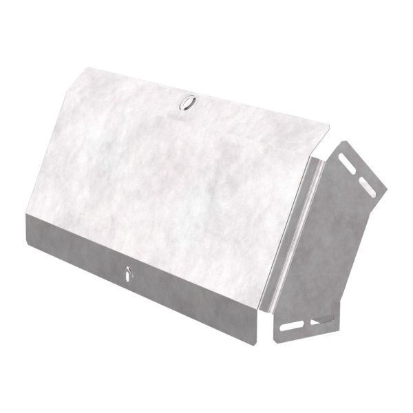 Угол вертикальный внешний 45 градусов с крышкой Стандарт 500х100 Промрукав