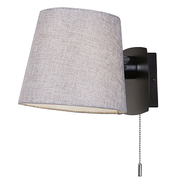 Бра 1*E27 60Вт Черный и Хром IP20 Bergamo MOD613WL-01B Maytoni