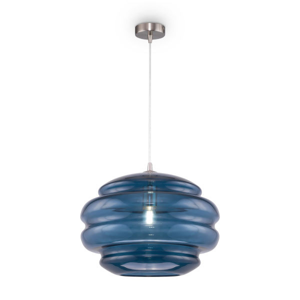 Подвесной светильник 1*E27 60Вт Никель IP20 Ruche P078PL-01BL Maytoni