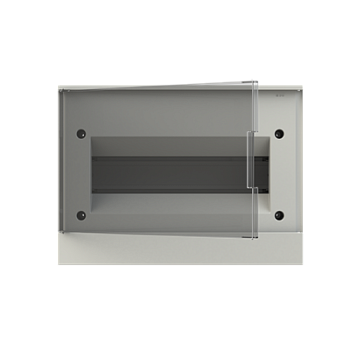Бокс в нишу 12М серая дверь Basic E (с к ABB